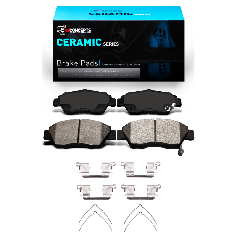 Acura ILX Brake Pads - Front - R1 Concepts - Ceramic - `12-`15